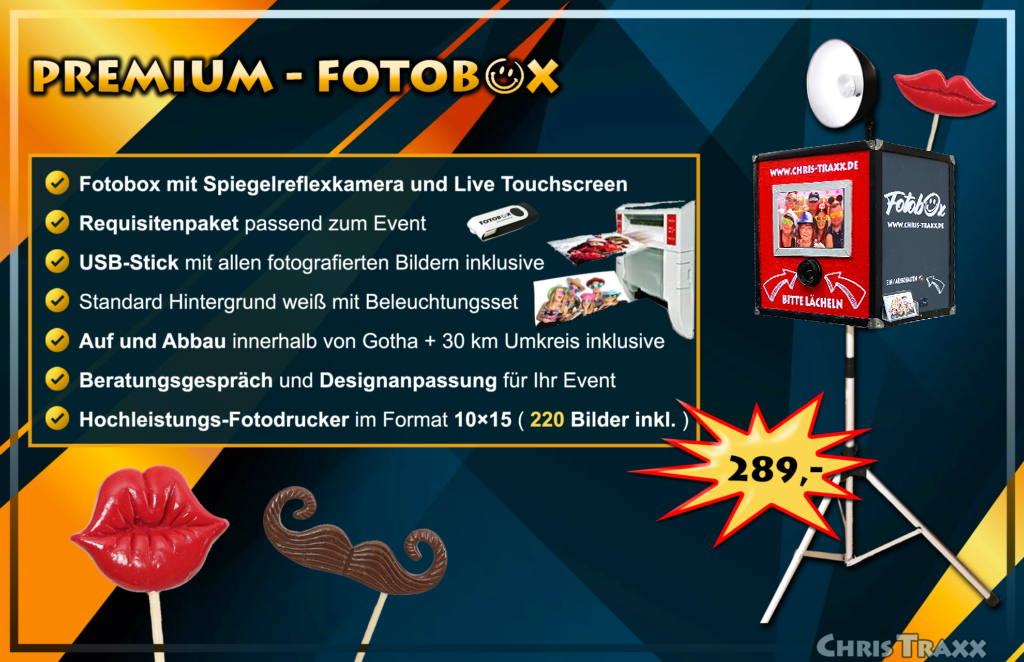 Premium Fotobox-Paket